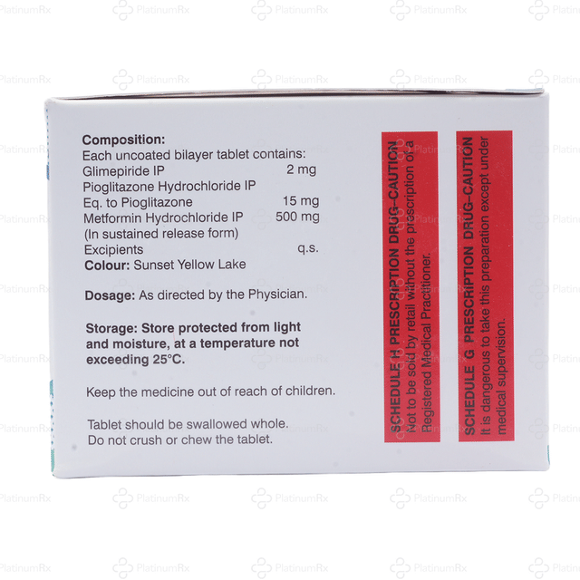 Glycoheal PG 2/500/15mg Tablet SR 10s