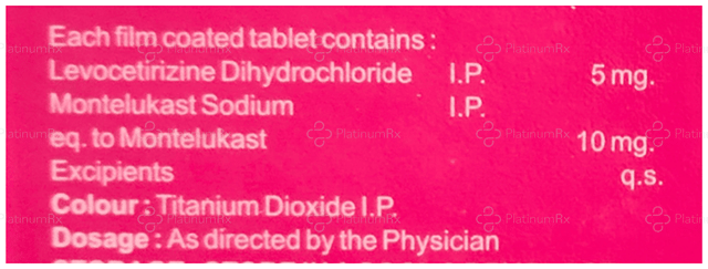 Radicet M 5/10mg Tablet 10s