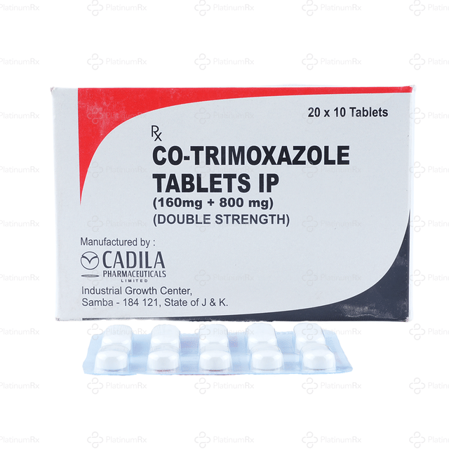 Co Trimoxazole DS 800/160mg Tablet 10s