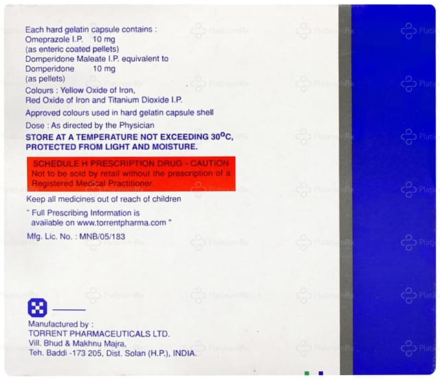 Domstal O 20mg Capsule 15s