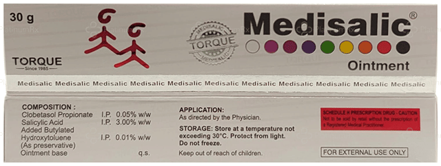 Medisalic 0.05/3% Ointment 30gm
