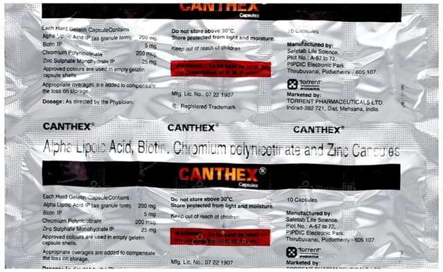Canthex Capsule 10s