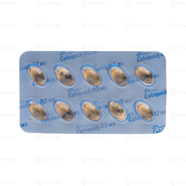 Calciquick D3 1K Capsule 10s