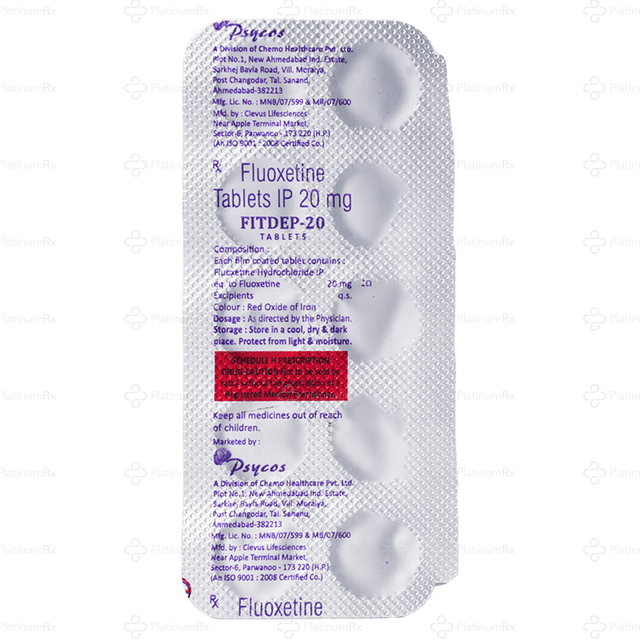 Fitdep 20mg Tablet 10s