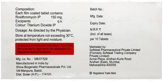 Raxitid 150mg Tablet 10s