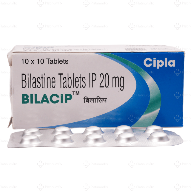 Bilacip 20mg Tablet 10s