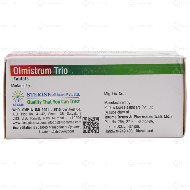 Olmistrum Trio Tablet 10s