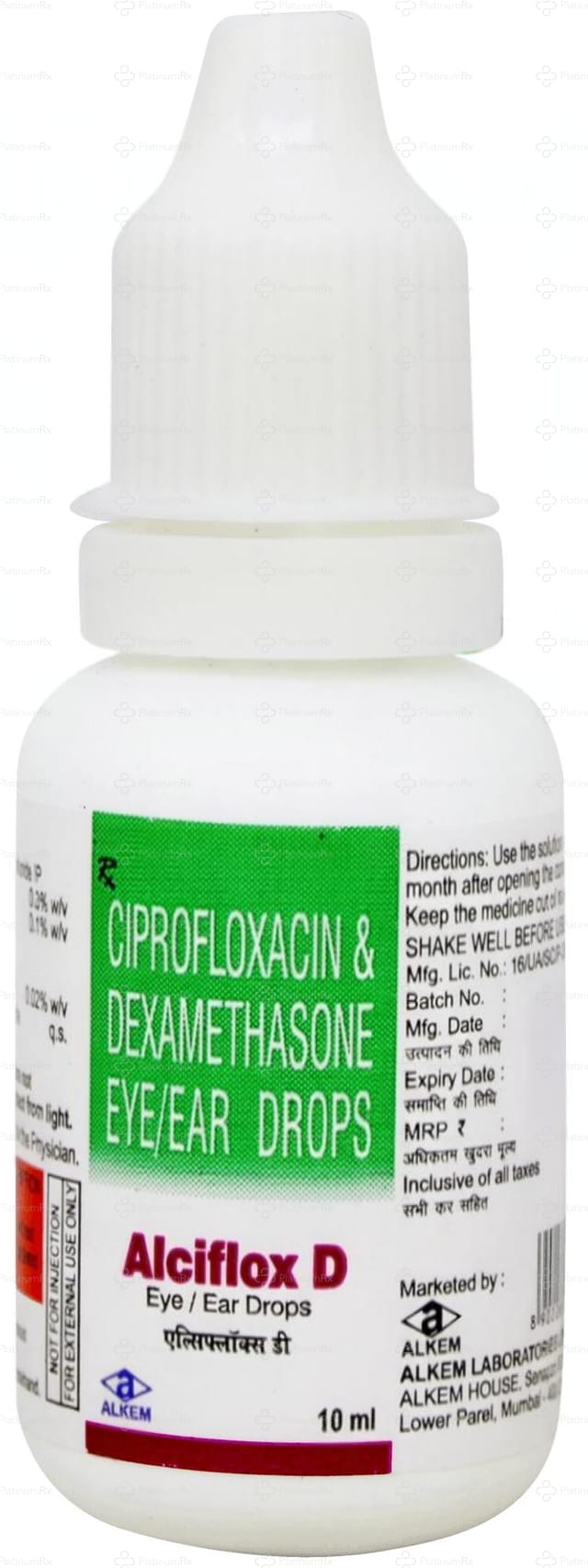 Alciflox D Eye/Ear Drop 10ml