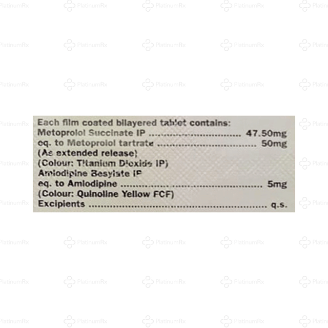 Betarise AM 5/47.5mg Tablet ER 10s