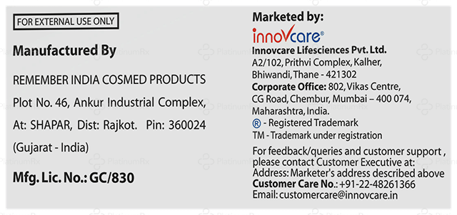 Inno Val Gel 60gm