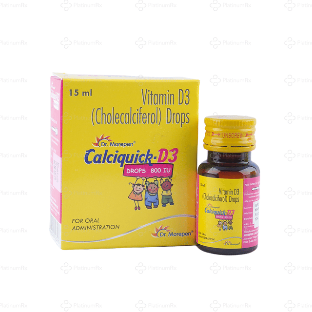 Calciquick D3 Drops 15ml