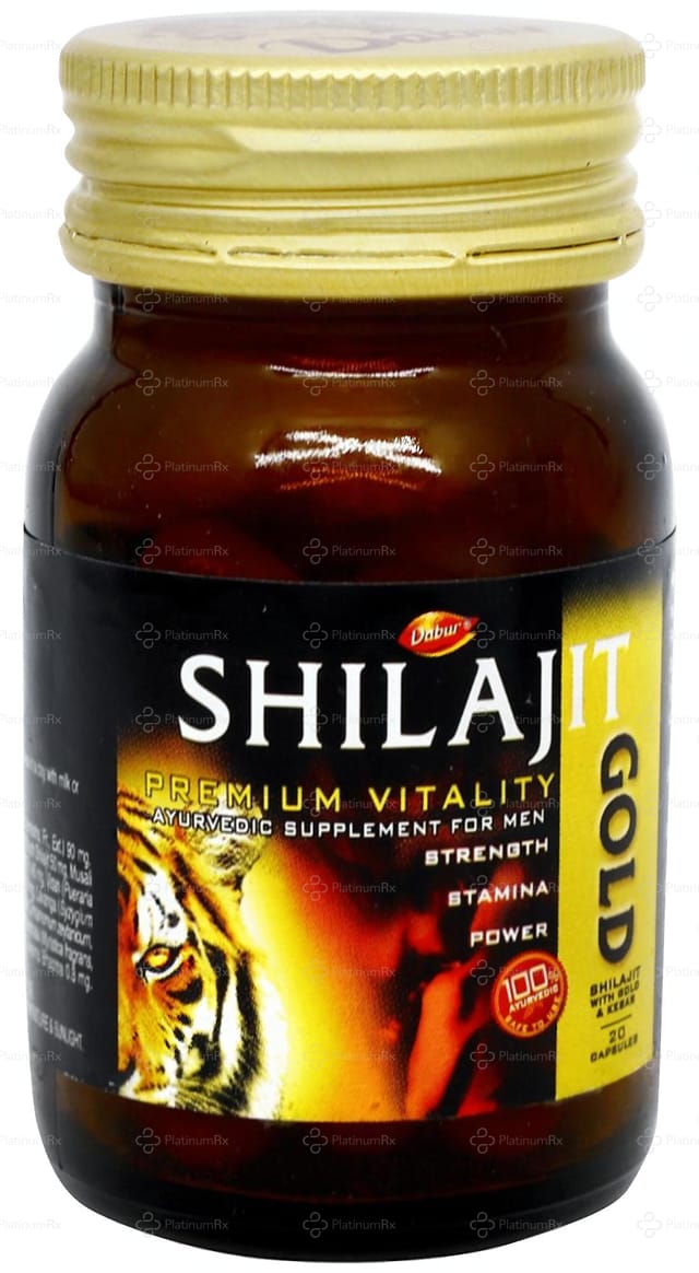 Dabur Shilajit Gold Capsule for Men 20s