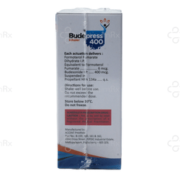 Budepress 6/400mcg Inhaler 120MDI