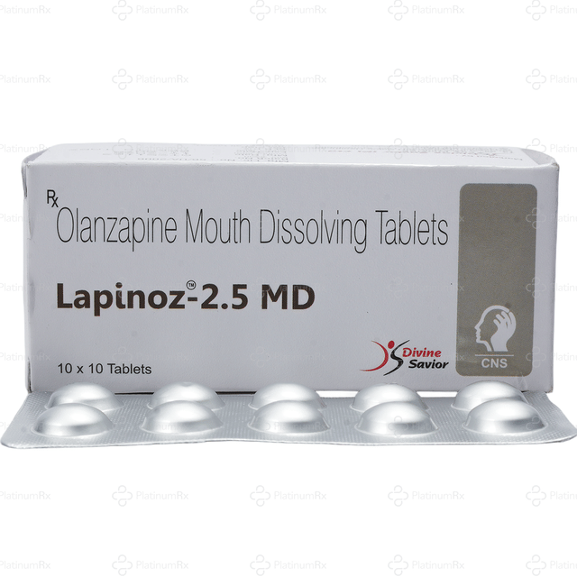 Lapinoz 2.5mg Tablet MD 10s