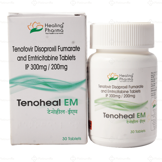 Tenoheal EM 200/300mg Tablet 30s