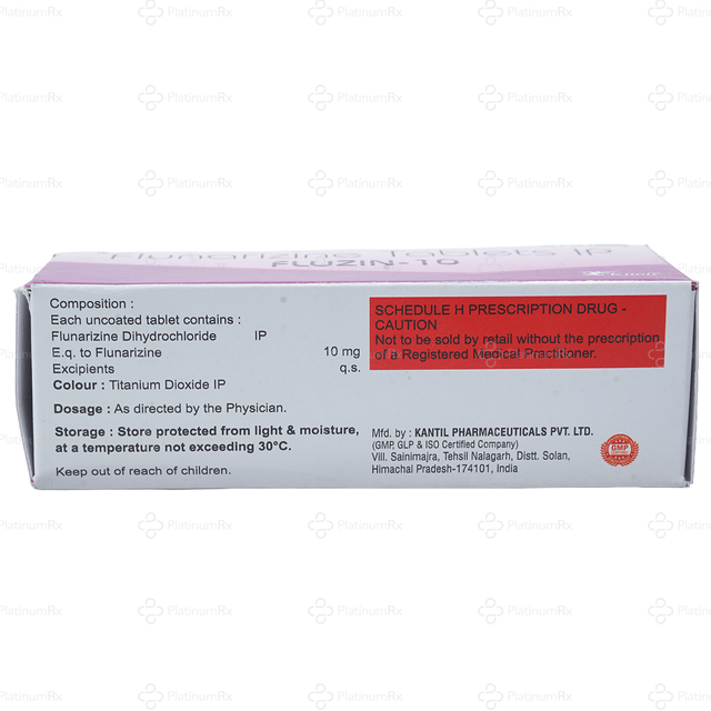 Fluzin 10mg Tablet 10s