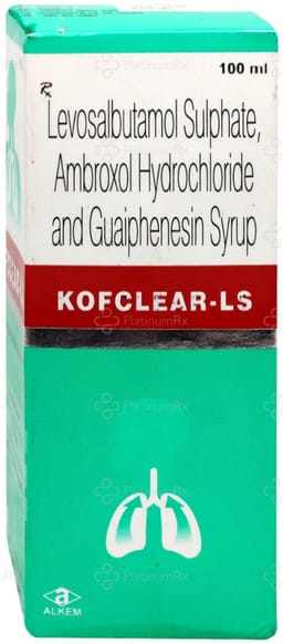Kofclear LS 30/50/1mg Cough Syrup 100ml
