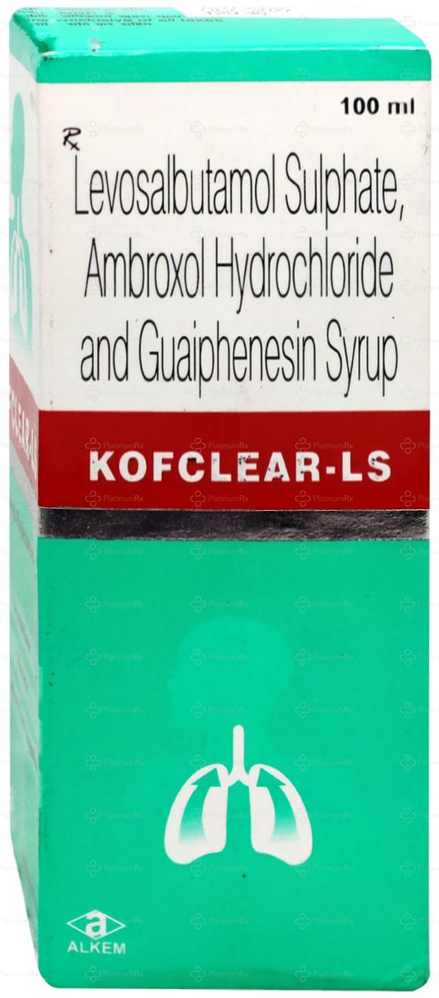 Kofclear LS 30/50/1mg Cough Syrup 100ml