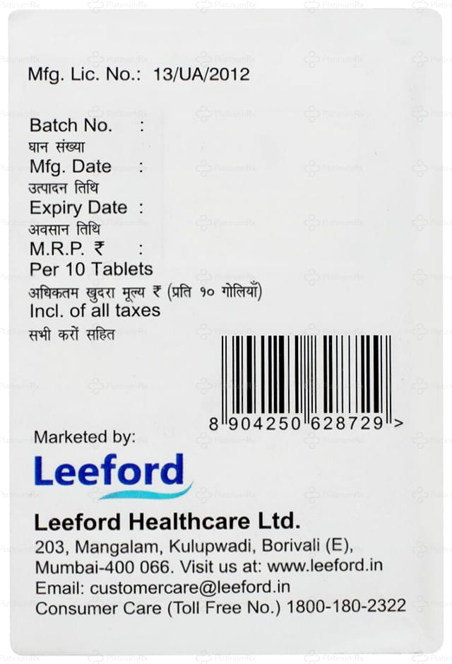 Criticold Max 60/10/325mg Tablet 10s