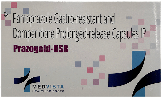 Prazogold DSR 30/40mg Capsule PR 10s