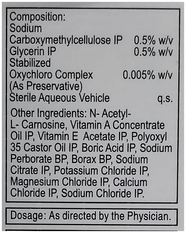 New Aqualube Lubricating Eye Drop 10ml