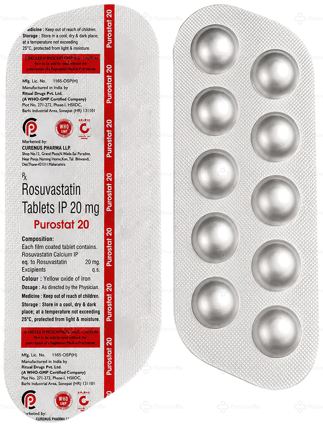 Purostat 20mg Tablet 10s
