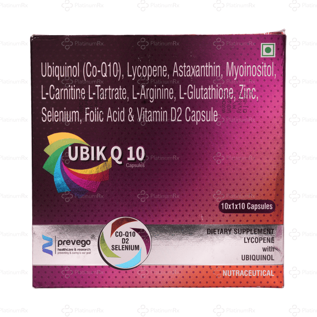 Ubik Q 10 Capsule 10s
