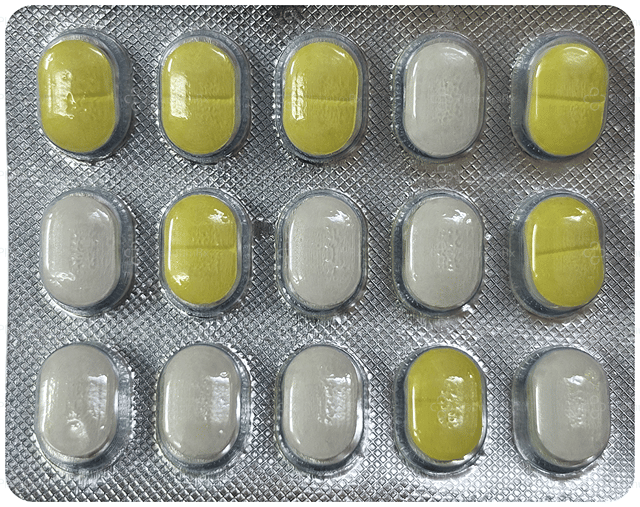 Vogligift GM 1/500/0.3mg Tablet SR 15s