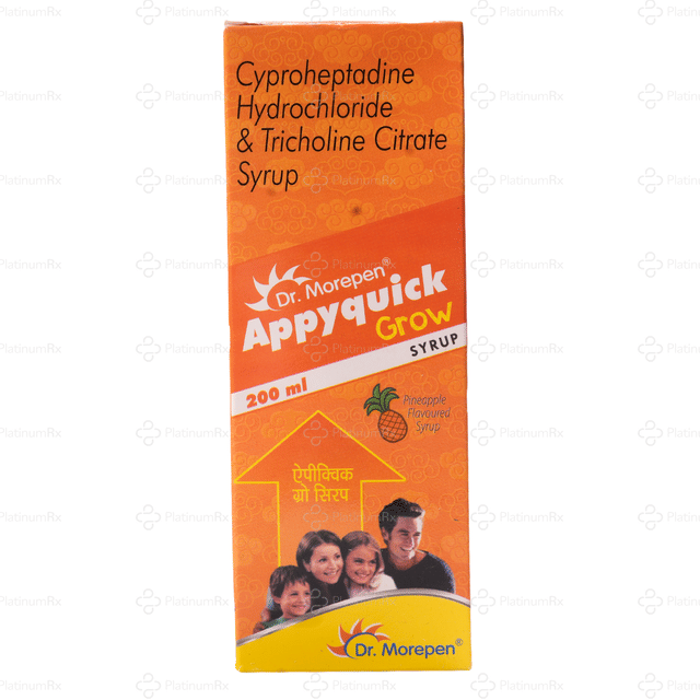 Appyquick Grow Syrup 200ml