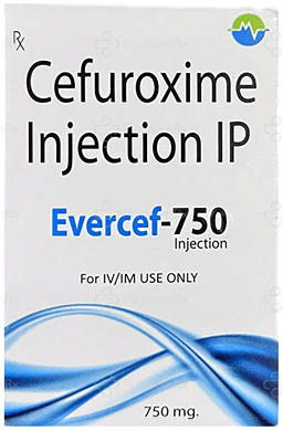 Evercef 750mg Injection 1s