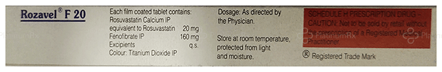 Rozavel F 20/160mg Tablet 15s
