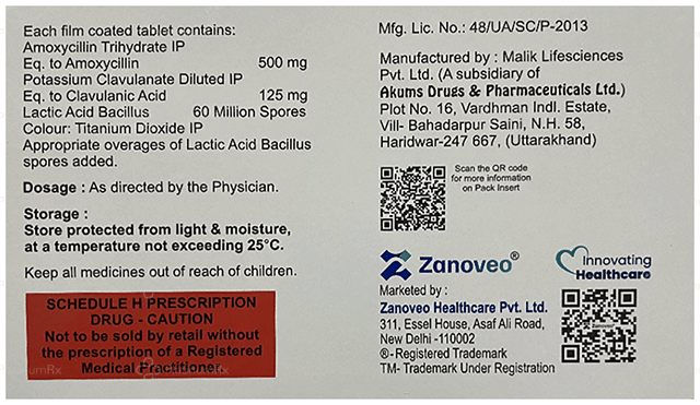 Moxizan LB Tablet 10s