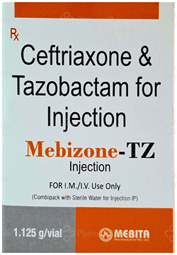 Mebizone TZ 1000/125mg Injection 1s