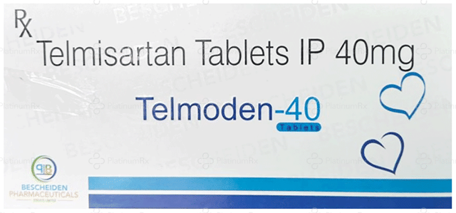 Telmoden 40mg Tablet 15s