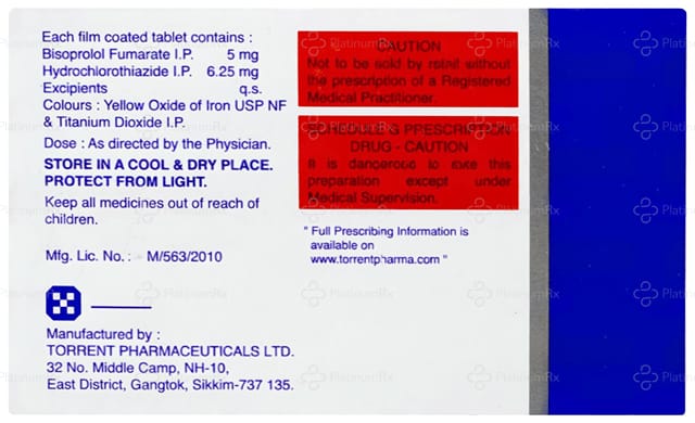 Corbis H 5/5mg Tablet 15s