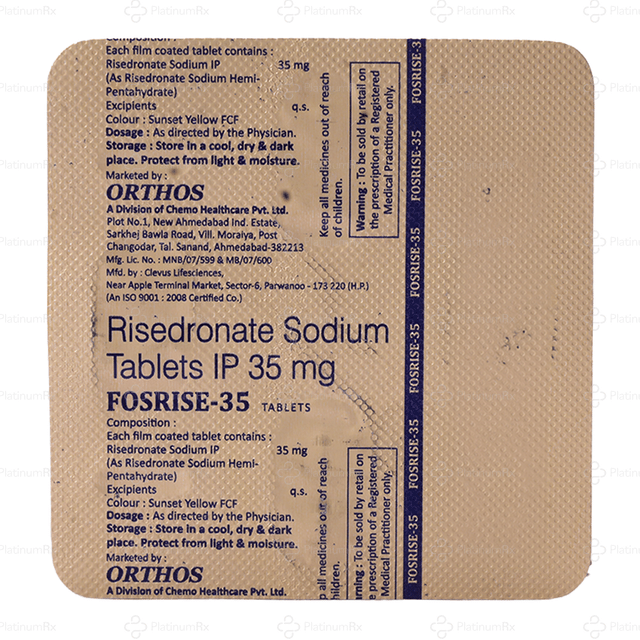 Fosrise 35mg Tablet 4s