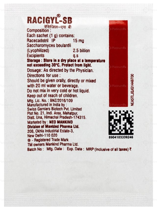 Racigyl SB Oral Powder 1gm