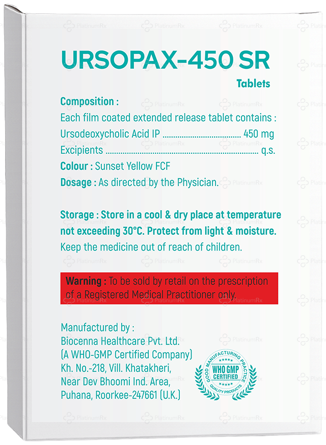 Ursopax SR 450mg Tablet ER 10s
