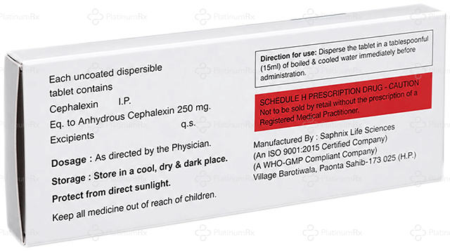 Cubilexin 250mg Tablet DT 10s
