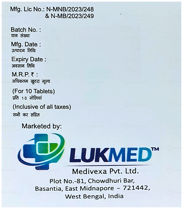 Lukza 6mg Tablet 10s