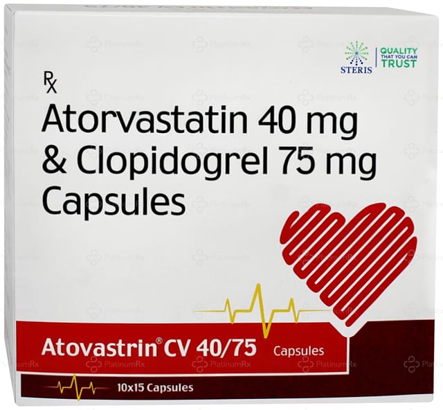 Atovastrin CV 40/75mg Capsule 15s