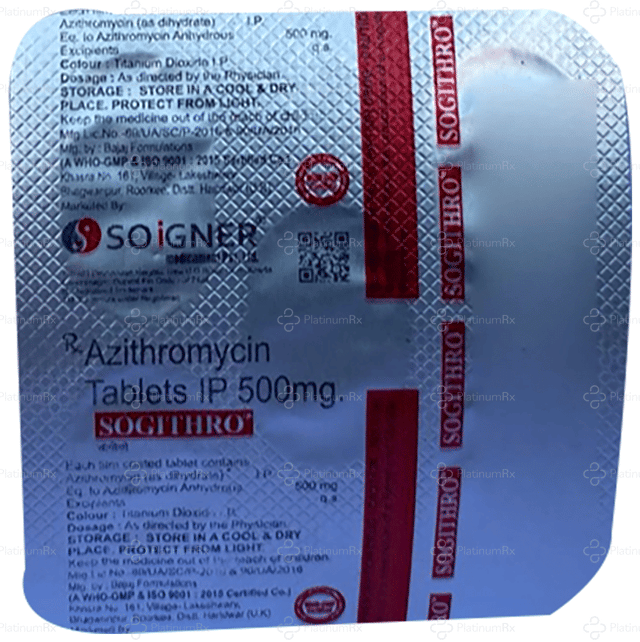 Sogithro Tablet