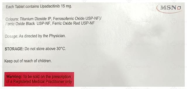 Upadoz 15mg Tablet ER 10s