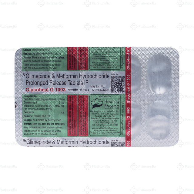 Glycoheal G 1003mg Tablet PR 10s