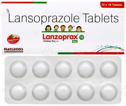 Lanzoprax Kid 15mg Tablet 10s