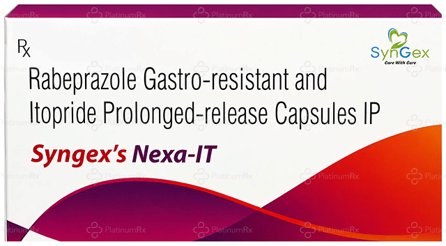 Syngex's Nexa IT 150/20mg Capsule PR 10s
