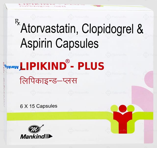 Lipikind Plus 75/75/10mg Capsule 15s