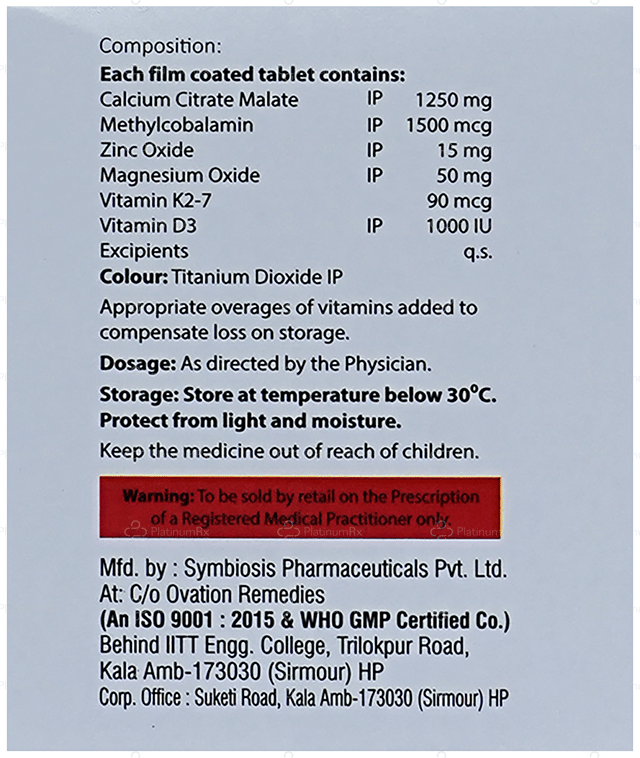 Tufvit CK2 Tablet 15s