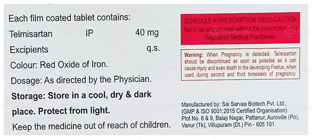 Telcuryz 40mg Tablet 10s