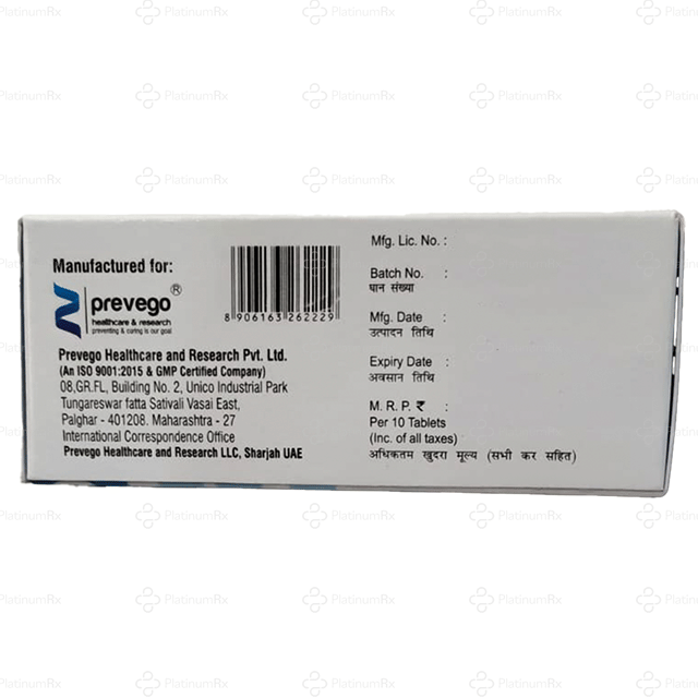 Simvastat 20mg Tablet 10s